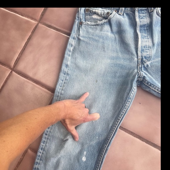 🤩 SOLD-Vtg 80s 501xx Button-fly Levi Jeans 28”X 29” - Picture 8 of 14